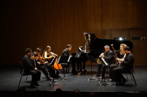 ChamberMusicBox artists performing at a concert